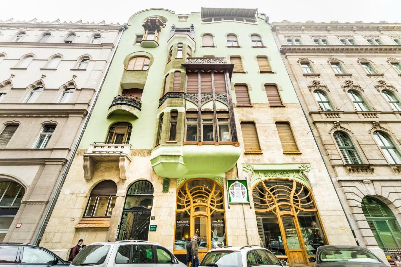 Budapest Art Nouveau Apartment Ngoại thất bức ảnh